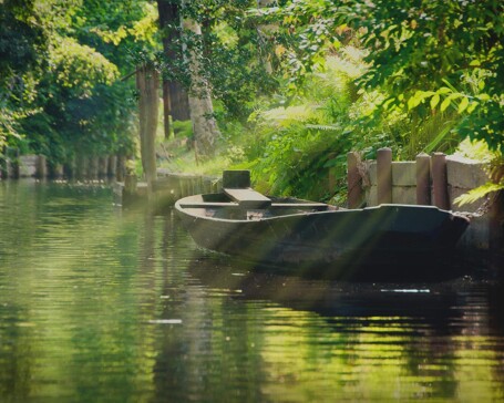 Båd i Spreewald